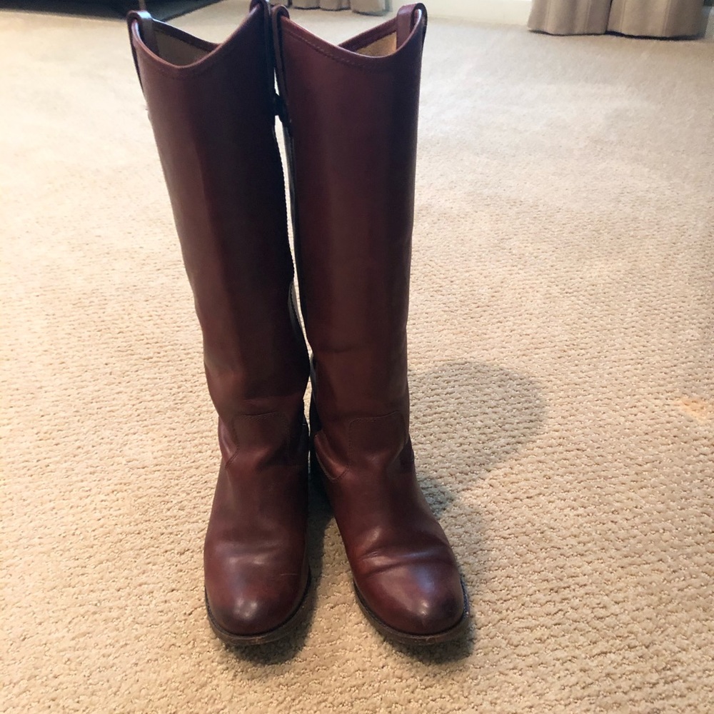 Brown Frye boots, Size 6.5